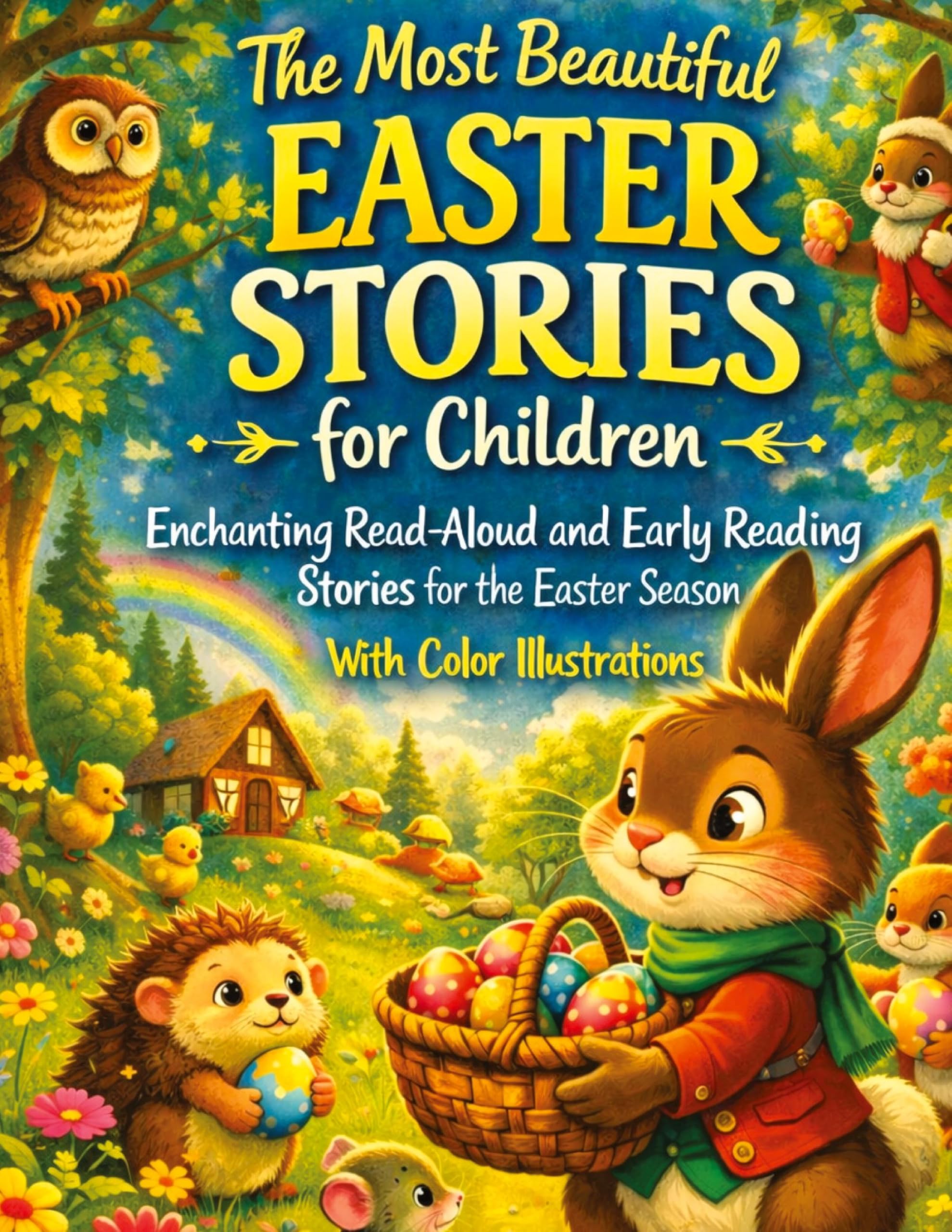 The Most Beautiful Easter Stories for Children: Enchanting read-aloud and early reading stories for Eastertime - with colorful illustrations
