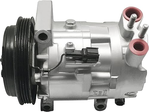 Compresor de CA RYC y embrague de A/C FG642 (se adapta a Infiniti G35 3.5L 2003, 2004, 2005, 2006. No es compatible con Infiniti G35 2007)