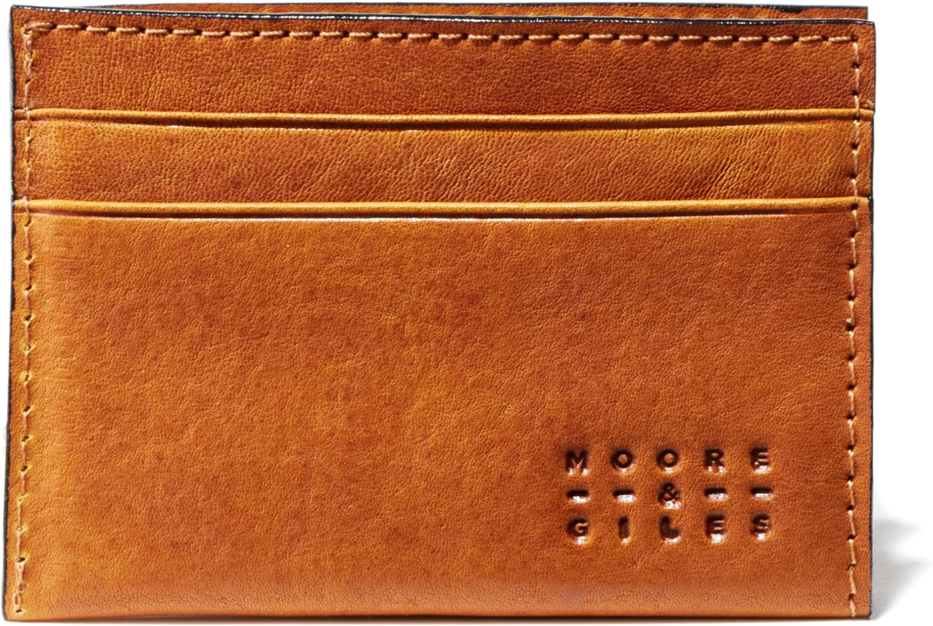 Moore and Giles Modern Saddle Leather License Wallet