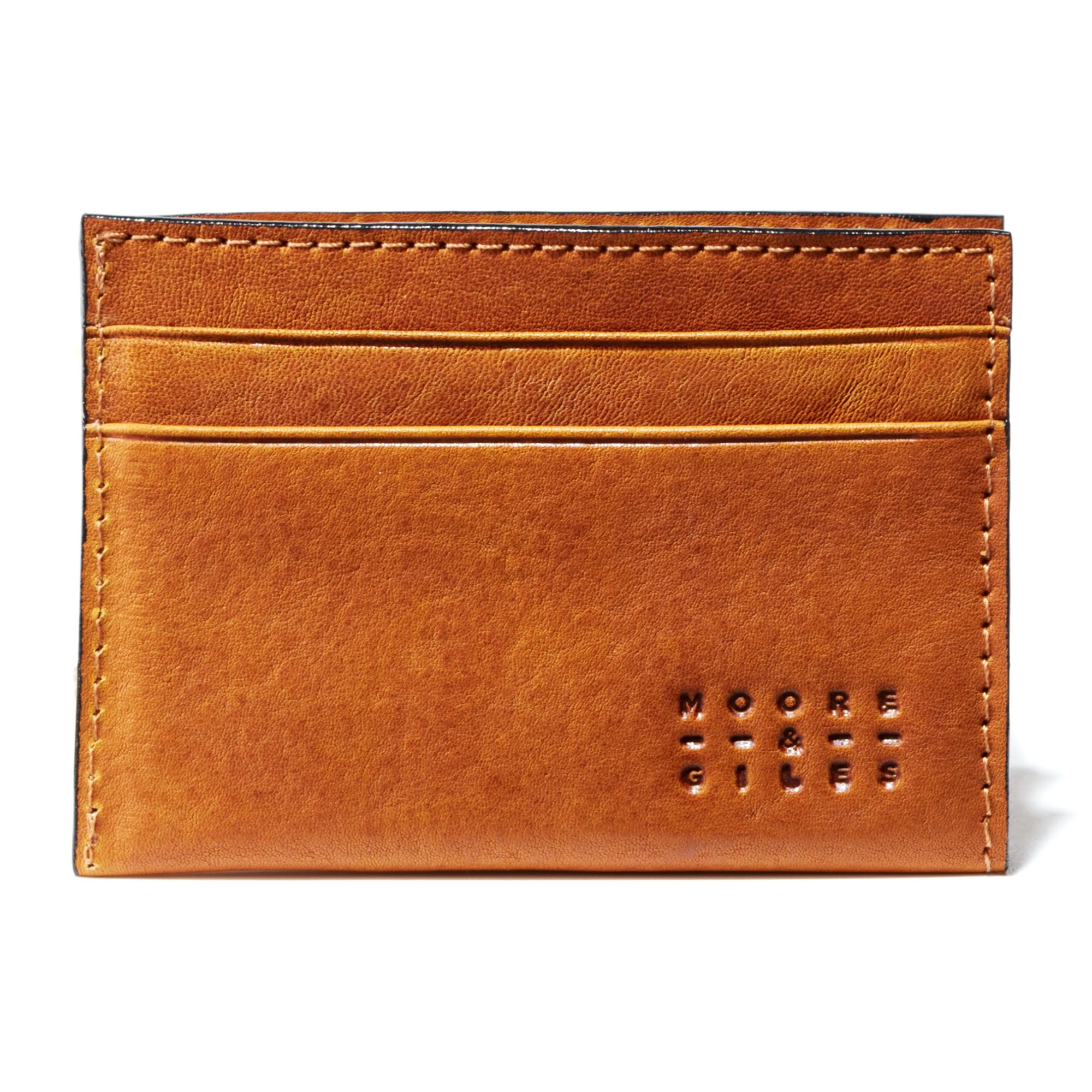 Moore and Giles Modern Saddle Leather License Wallet