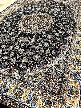 手織りに近い技術を持つ機械で織る高級感あるペルシャ絨毯　新品１５０×１ シルク ペルシャンシルク（機械織） – ペルシャ絨毯専門店 ペルシャン