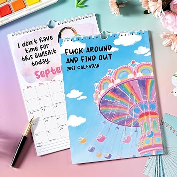 2027 Calendar - 2027 Calendar from Jan. 2027 - Dec. 2027, 2027 Wall Calendars Funny, Here We Go Again Calendars with Premium Paper, Gag Gifts, 9 x 11