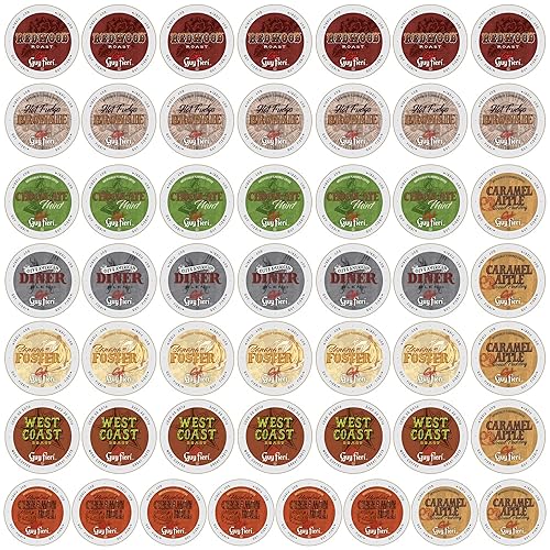 Vista 21 de Perfect Samplers Paquete variado de cápsulas de café de caramelo, tostado medio para máquinas Keurig K-Cup, muestra de sabores surtidos, 30
