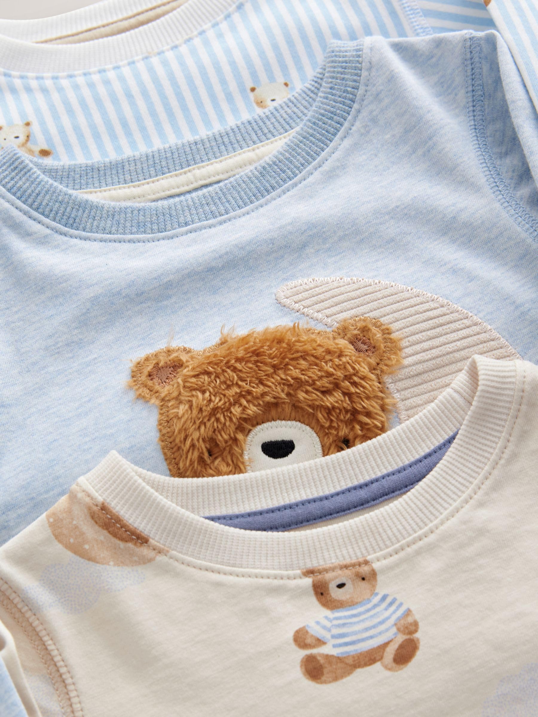 NEXT Garçon Pyjama Confortable, Lot de 3