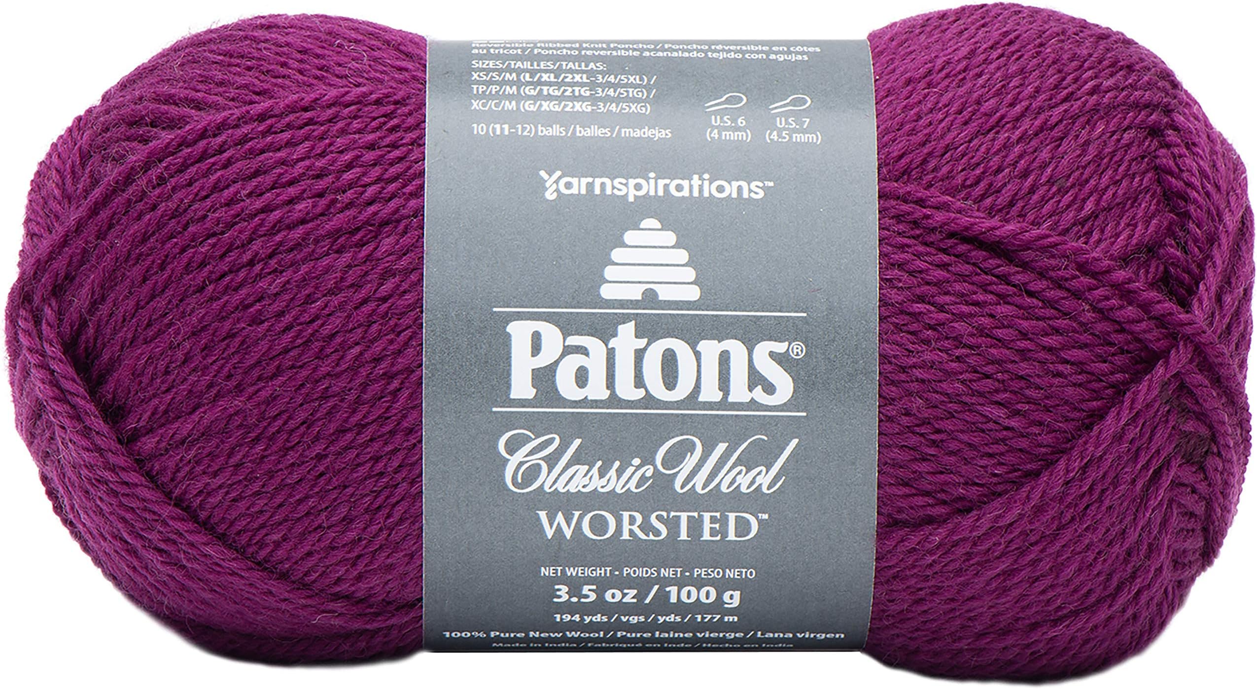 Classic Wool Yarn, Amaranth