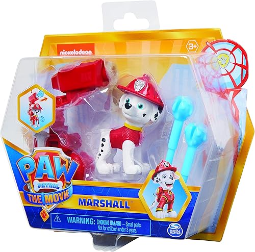 Miniatura 1 de Patrulla Canina la película figura coleccionable Marshall