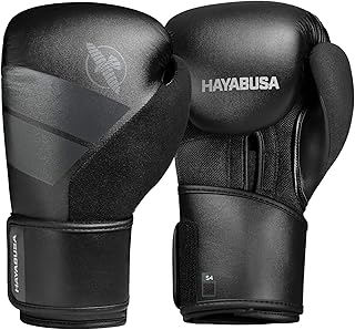 Hayabusa S4 Boxing Gloves for Men and Women - Black, 16 oz