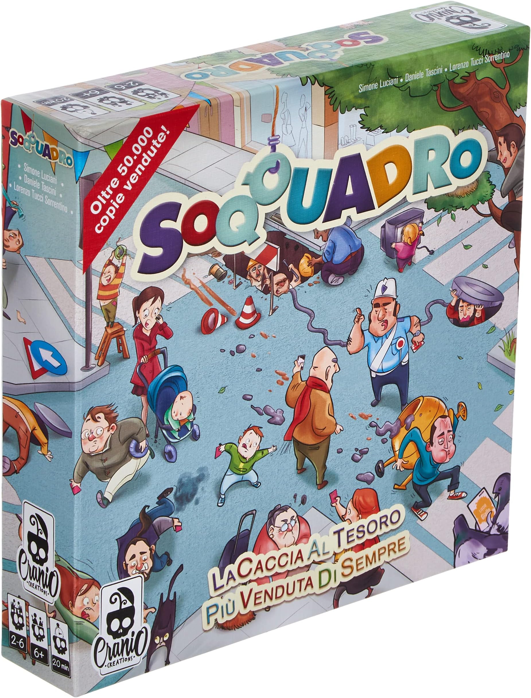 Cranio CreationsSoqquadro Board Game