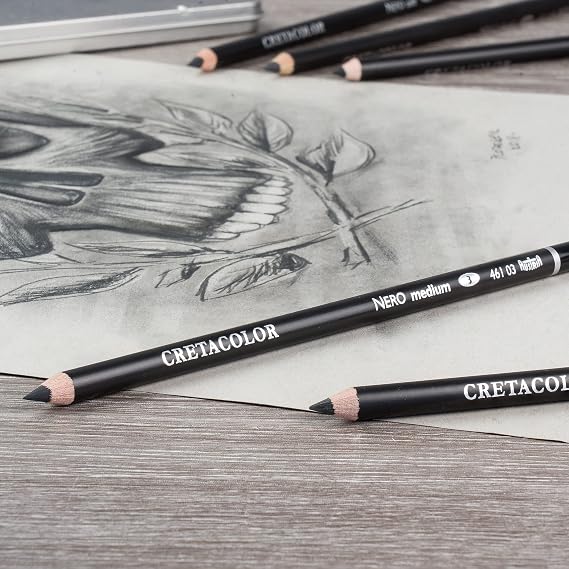 Cretacolor Nero Pencil, Medium