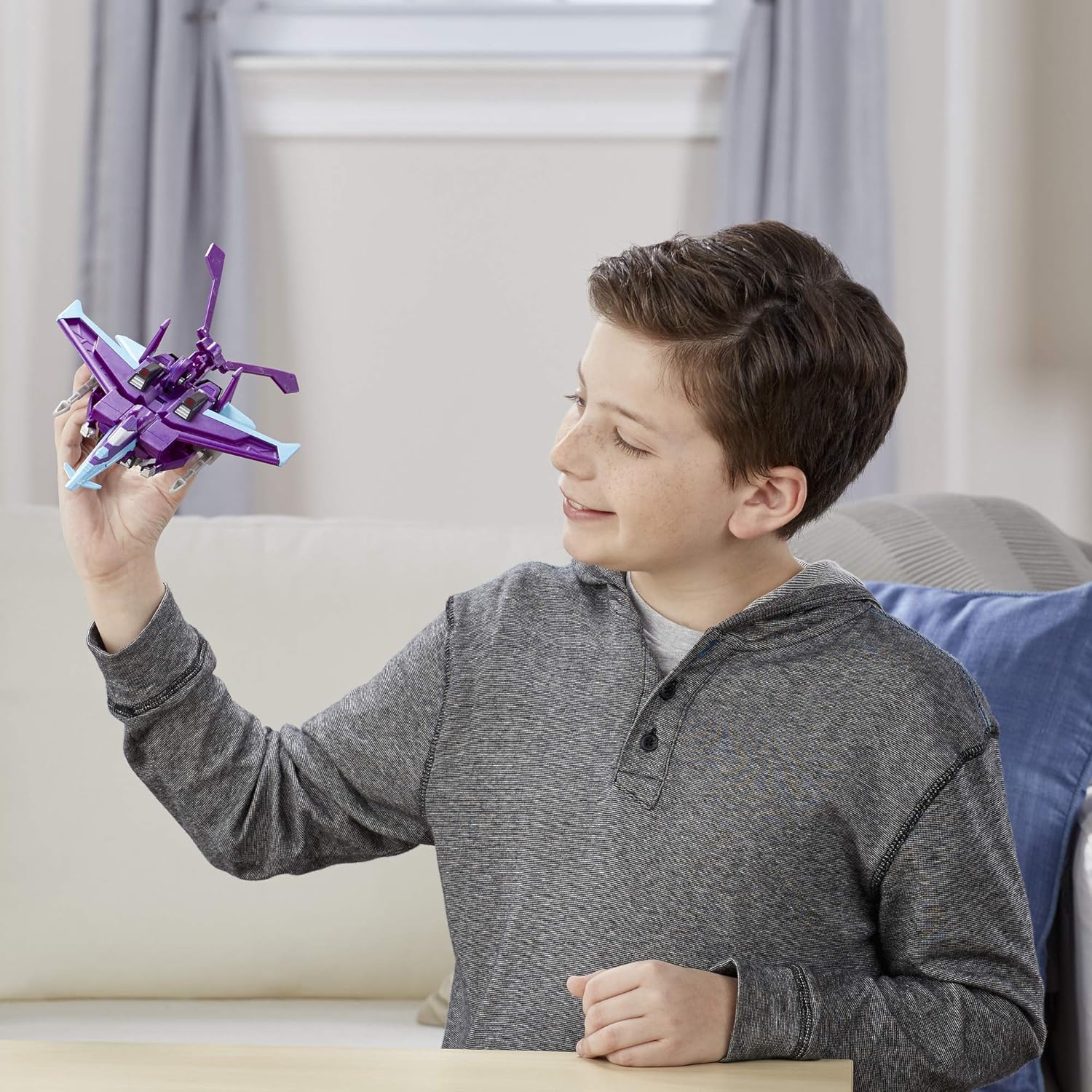 Transformers Cyberverse Action Attackers: Ultra Class Slipstream Action Figure Toy