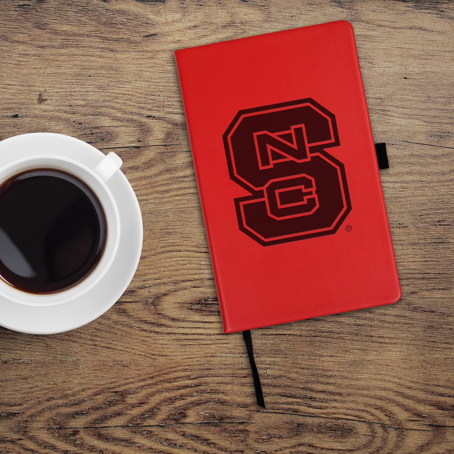 Rico Industries NCAA North Carolina State Wolfpack Laser-Engraved Color Notepad, 5.25 x 8.25-inches