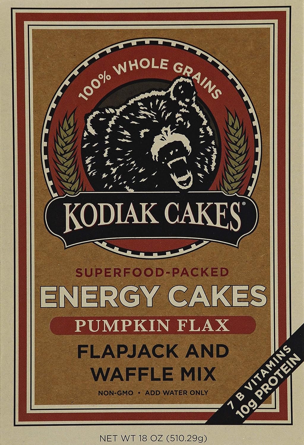 Buy Kodiak Cakes Pumpkin Flax Energy Cakes superfood Protein ...