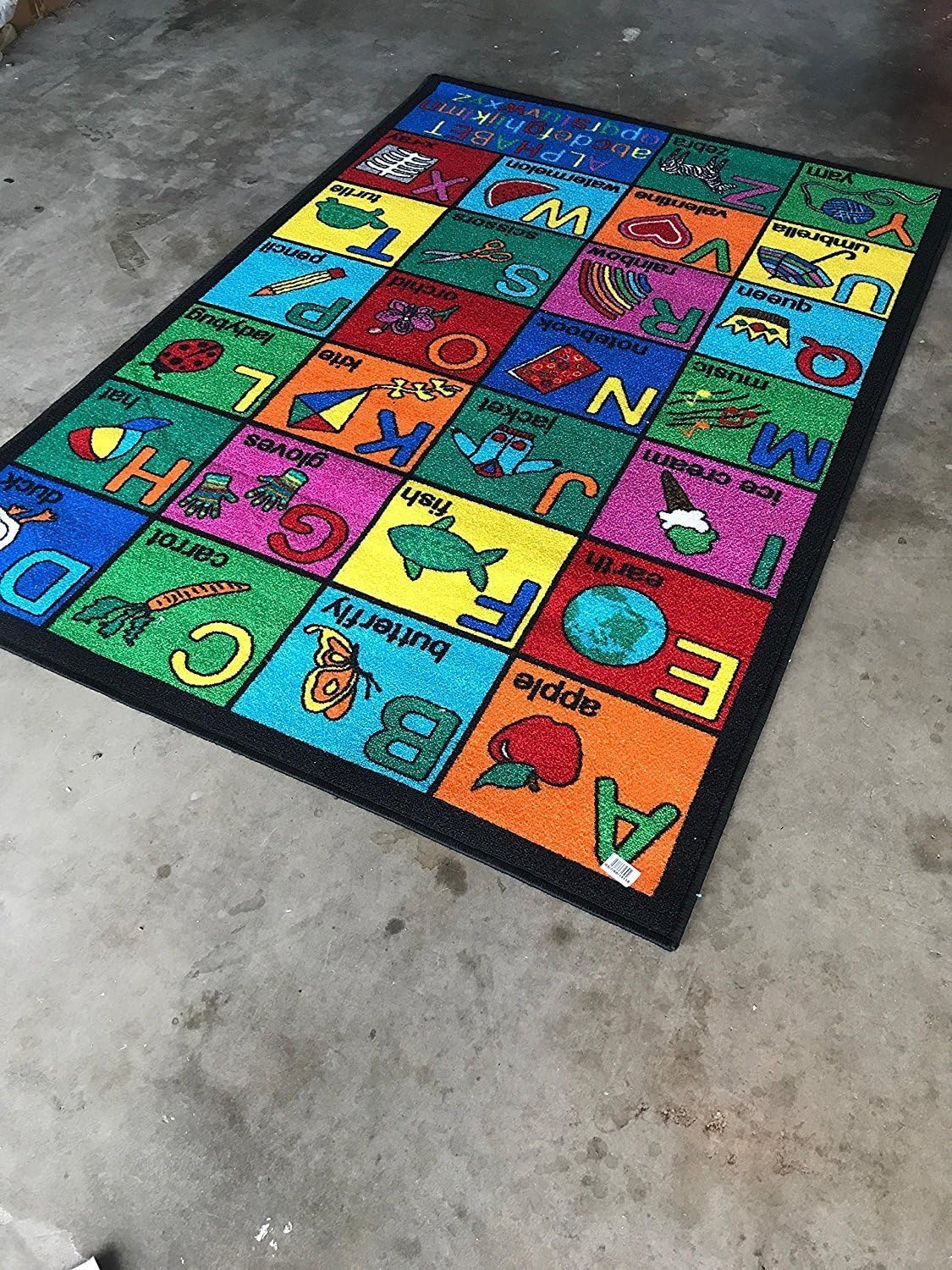 Best Cyber Deals 🔥 Play Time Kids Area Rug Reversible Alphabet ABC Learning Carpet Game Room, 31 x 59, Multicolor Black Friday Sale 2022 Play Time Kids Area Rug Reversible Alphabet ABC Learning Carpet Game Room, 31 x 59, Multicolor