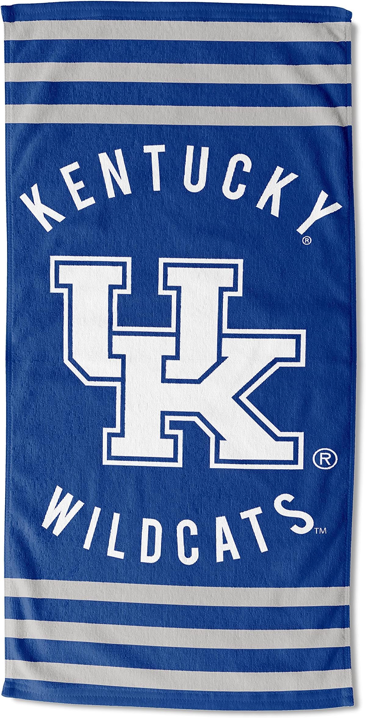 Northwest NCAA Kentucky Wildcats Unisex-Adult Beach Towel, 30" x 60", Stripes (Pack of 6)