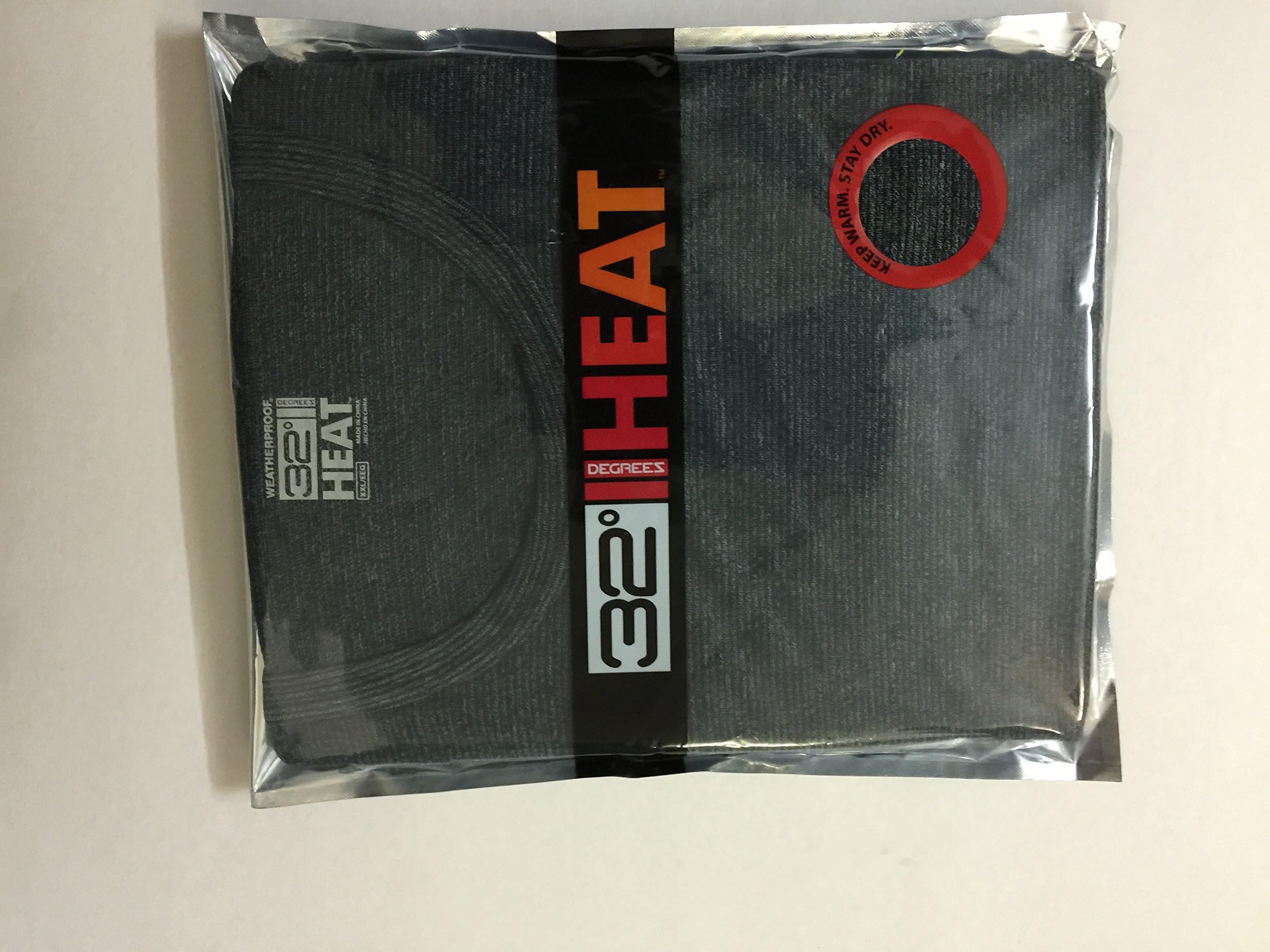 Weatherproof 32 Degree Heat Mens Base Layer Crew Shirt- Dark Gray XXL