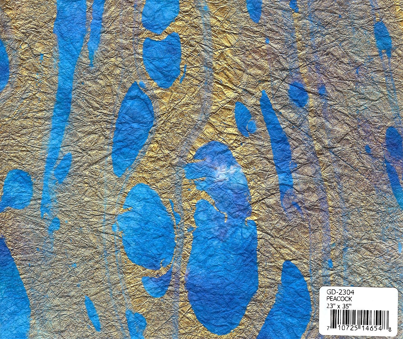 Peacock - Marbled Momigami