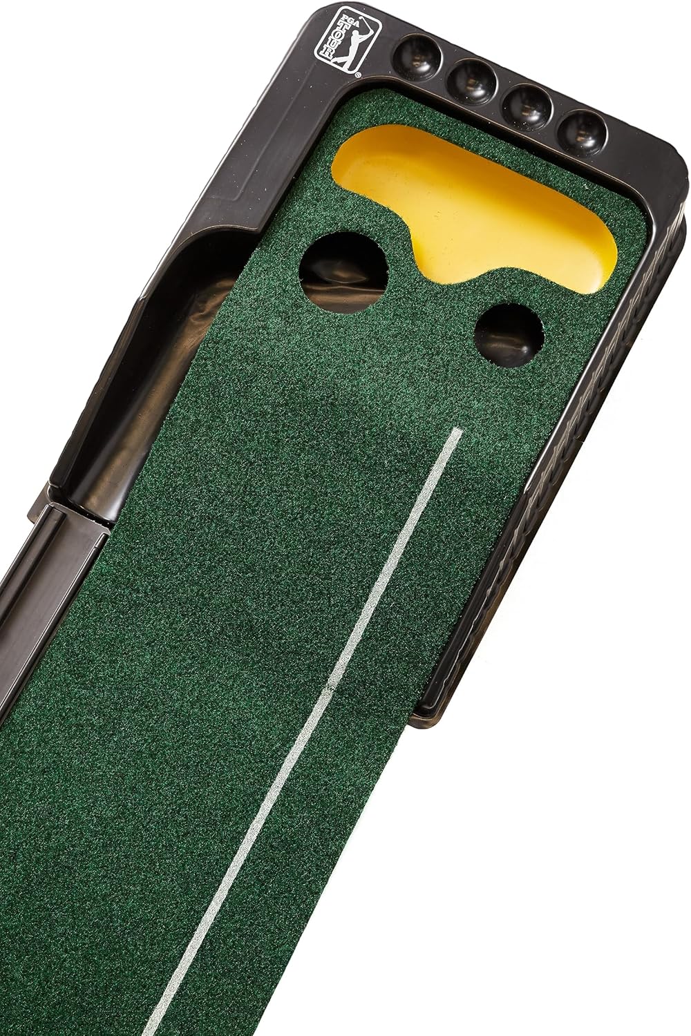 PGA TOUR Unisex 9ft Putting System, Caviar, One Size
