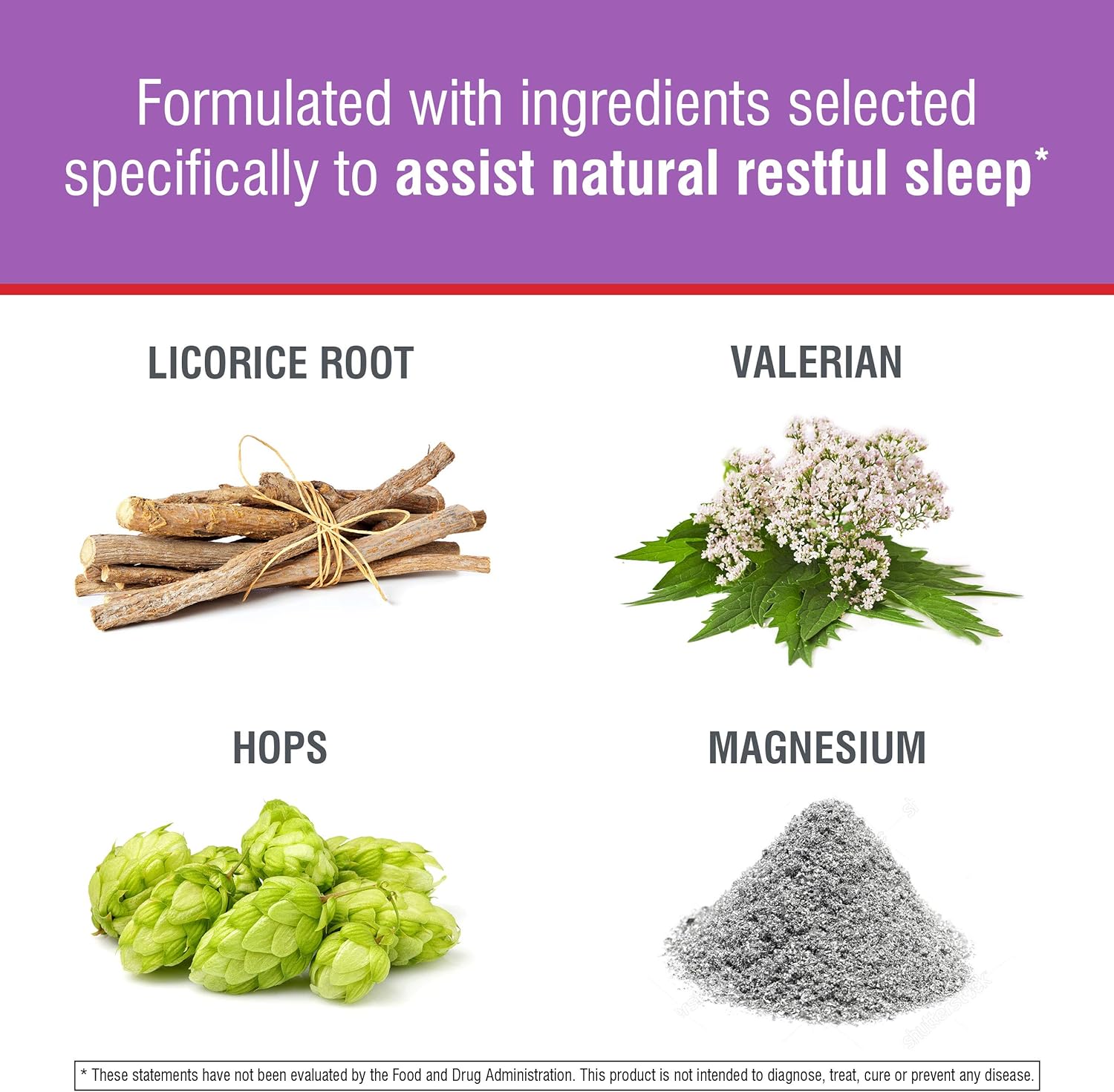 Swisse Valerian Root Capsules | Valerian Root Extract + Magnesium + Licorice + Hops | Melatonin Free Herbal Sleep Supplement | Helps Relieve Nervous Tension | 120 Tablets : Health & Household