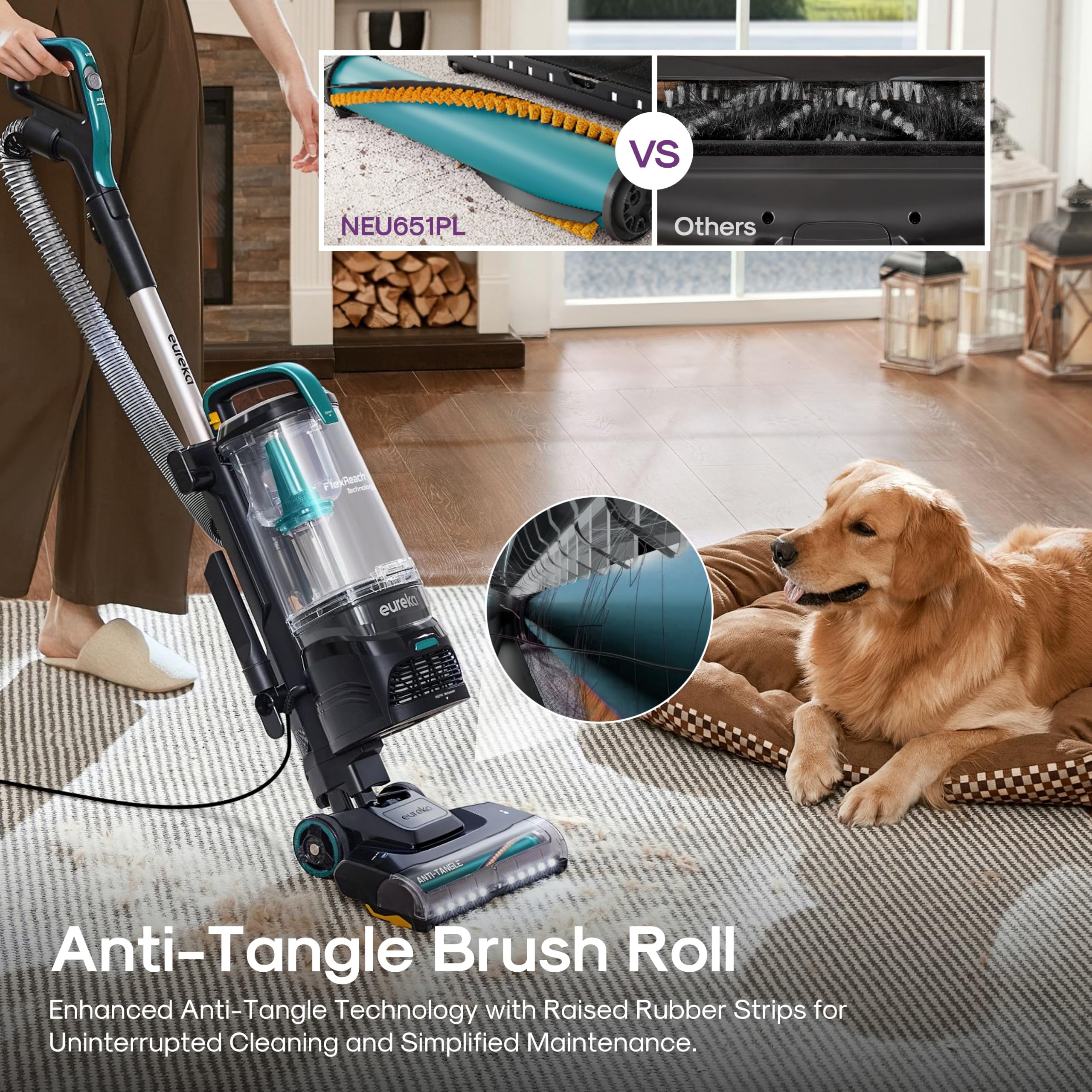 Eureka FlexReach Vacuum - Powerful Pet Cleaning -3