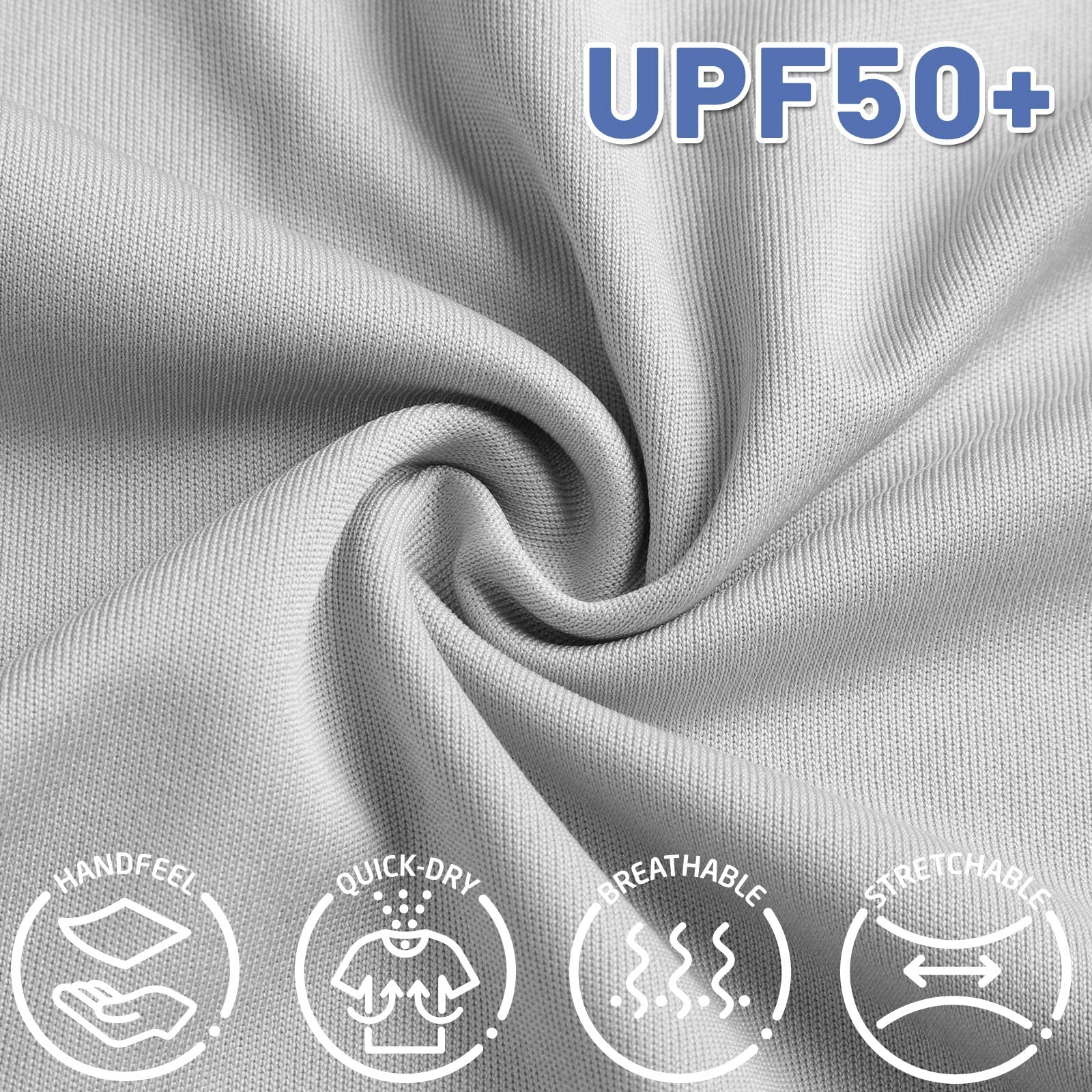 MIER Camiseta sin mangas para hombre con protección UV UPF 50+, de secado rápido, para correr, sin mangas, con protección UV