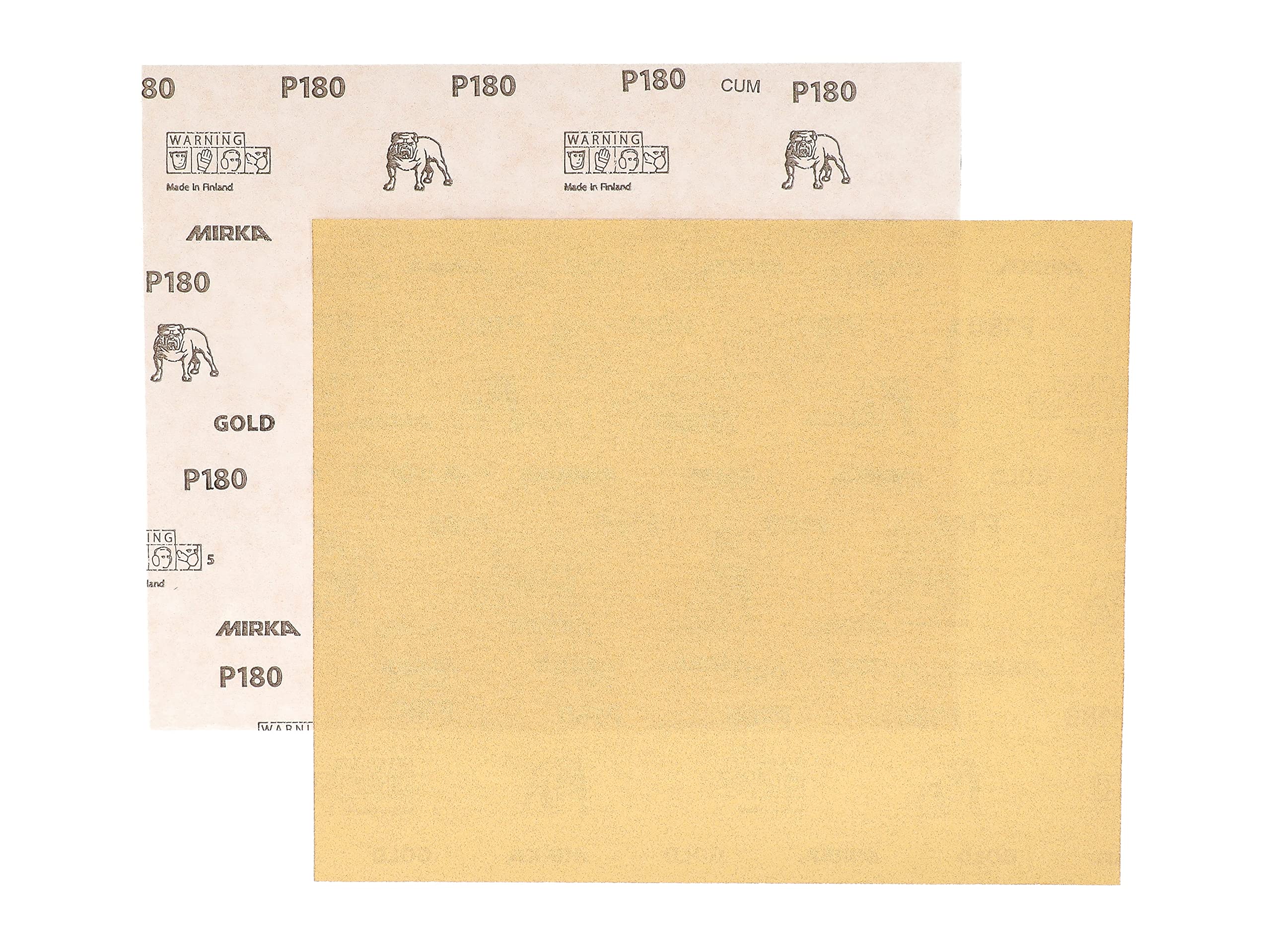 10 Blatt Schleifpapier P180 Nass- Und Trockenschleifen – 230 X 280 Mm, Wasserfest, Reißfest