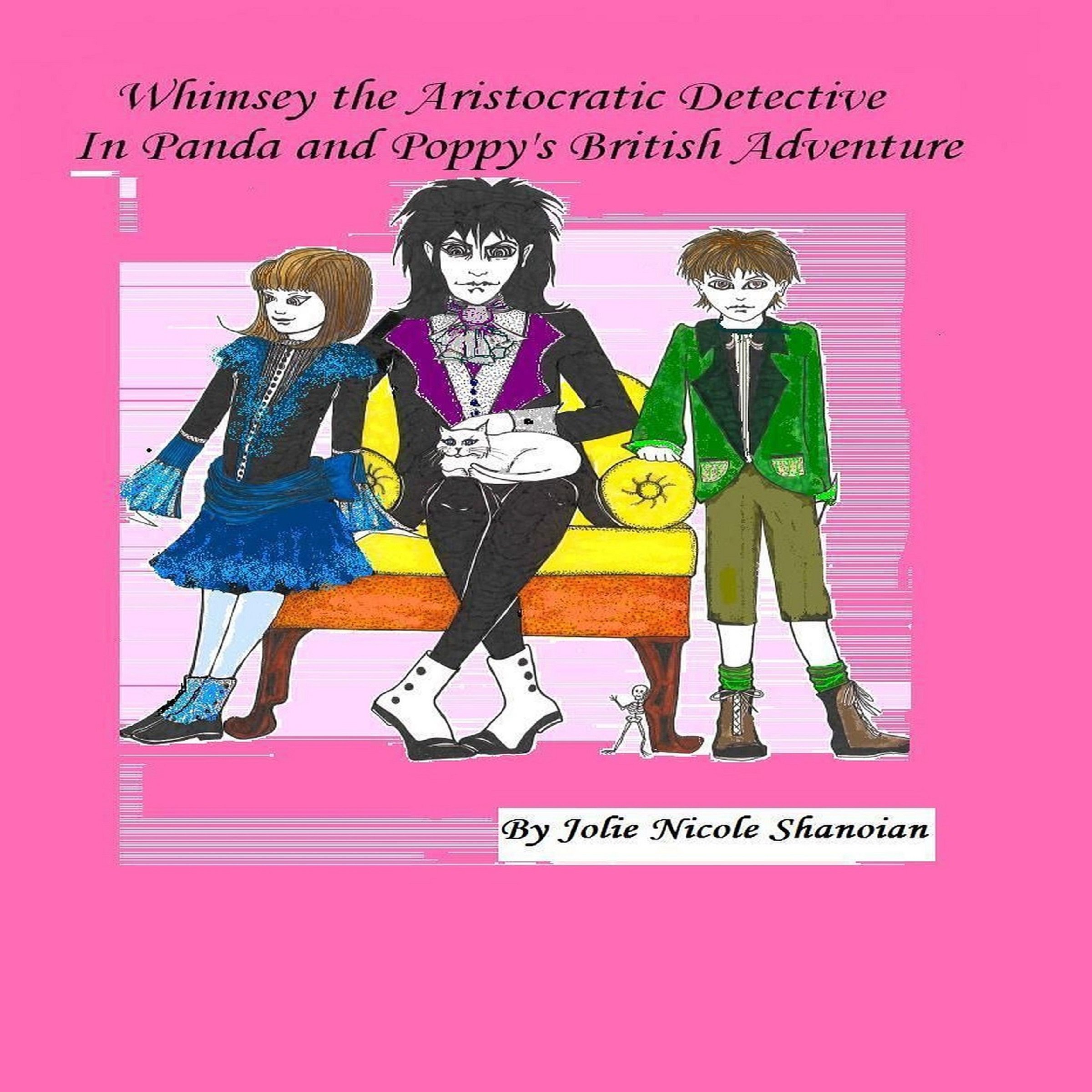 Cover art for Whimsey the Aristocratic Detective and Panda and Poppy's British Adventure: The Whimsey Adventures, Volume 2