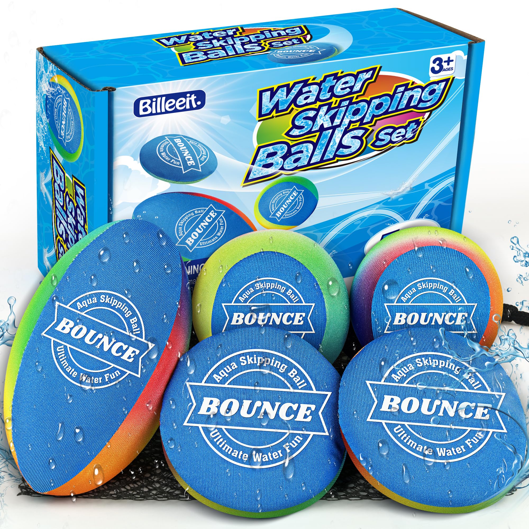 Billeeit Water Skipping Balls Set