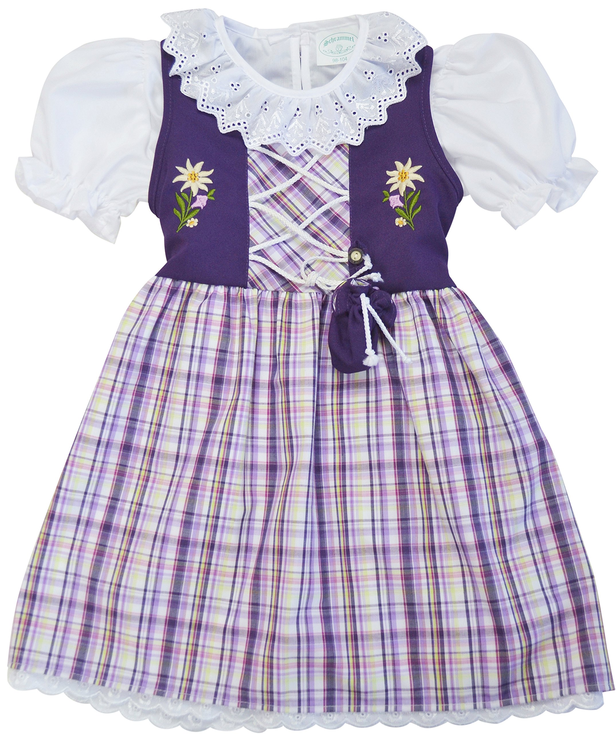 Schrammel Kinderdirndl mit Tascherl für Schmuck