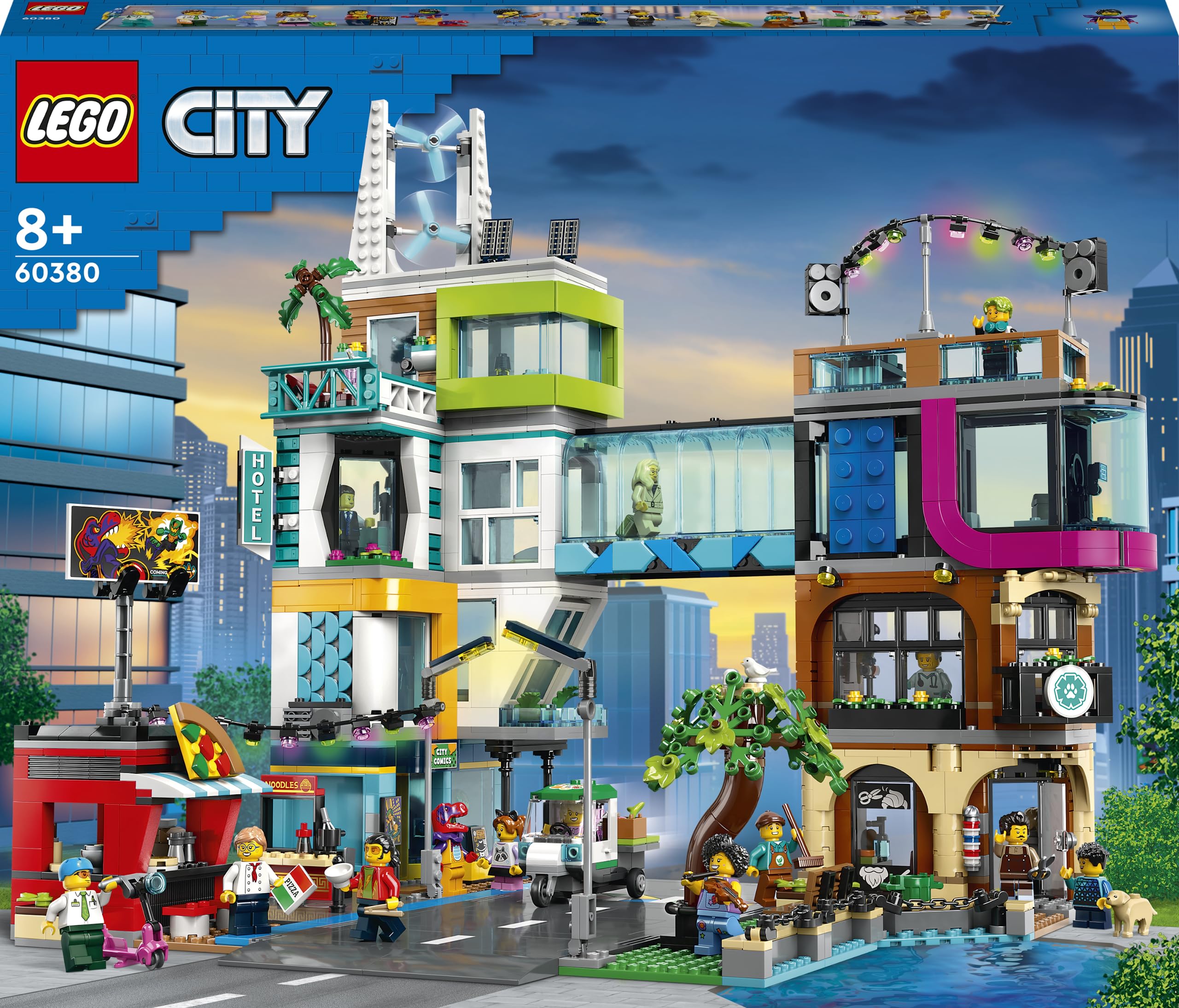 LEGO City Şehir Merkezi 60380 Oyuncak Yapım Seti (2010 Parça) :  Amazon.com.tr: Oyuncak