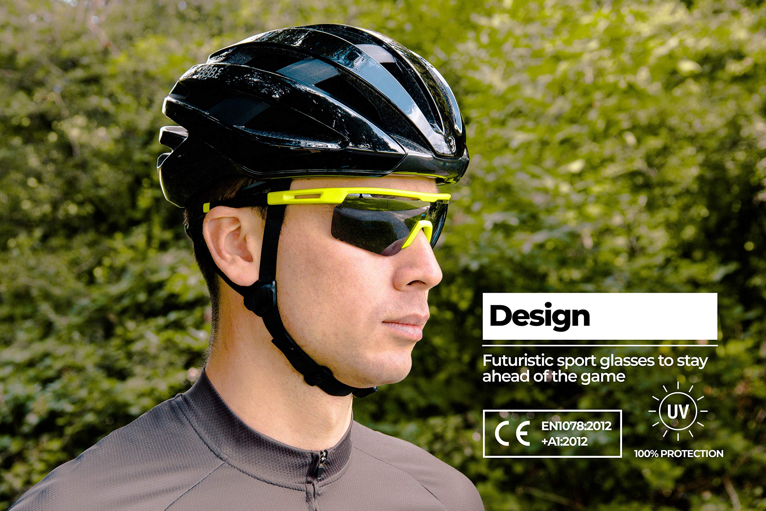 BBB Bsg-57 Lunettes de sport Avenger avec verres interchangeables Mixte (lot de 1)