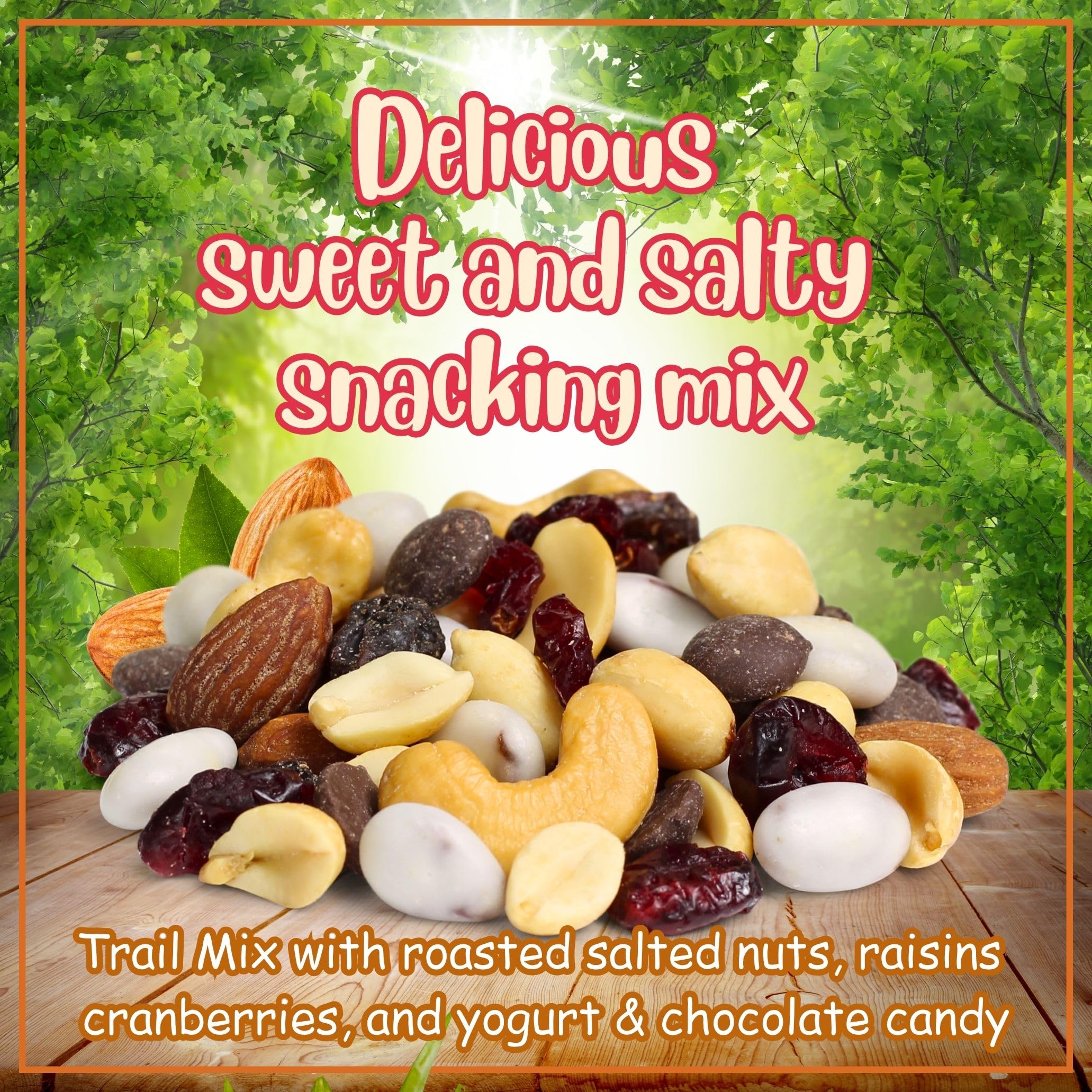 Amazon.com: Deluxe Trail Mix with Greek Yogurt, Chocolate, Fruit