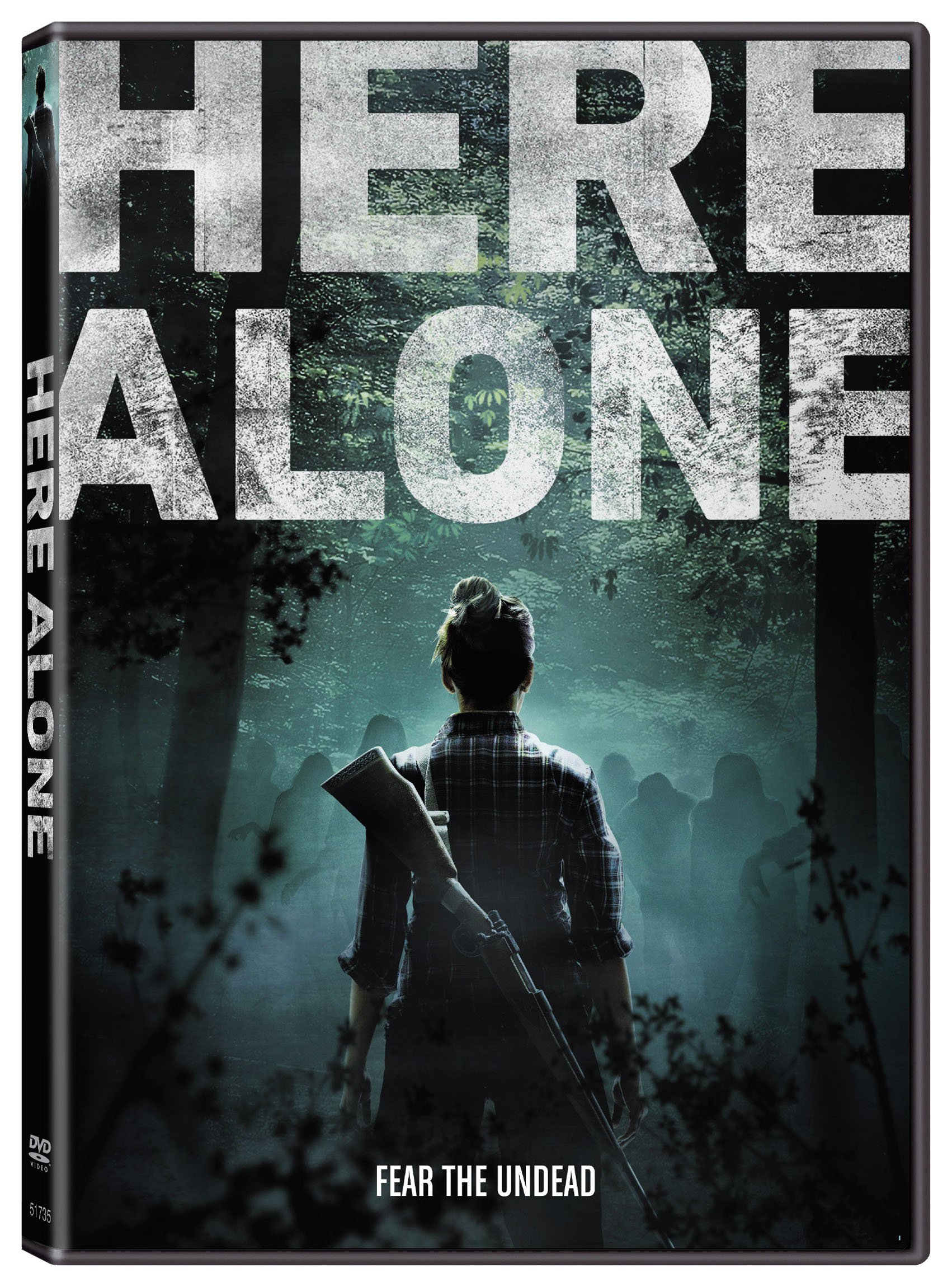 Here Alone DVD Importación USA Película Suspense Supervivencia