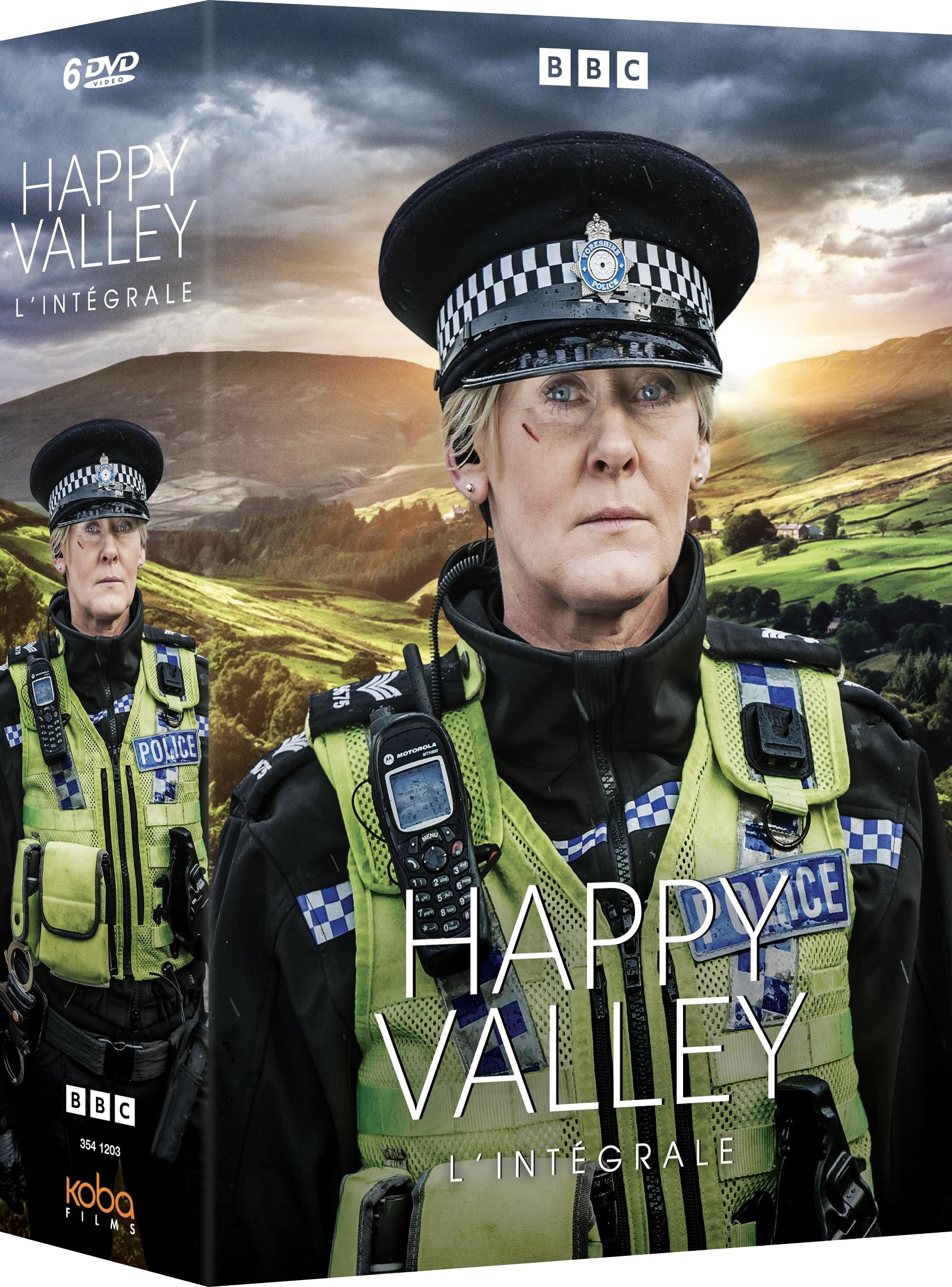 Happy Valley Saisons 1 à 3 serie completa en DVD importación francesa original
