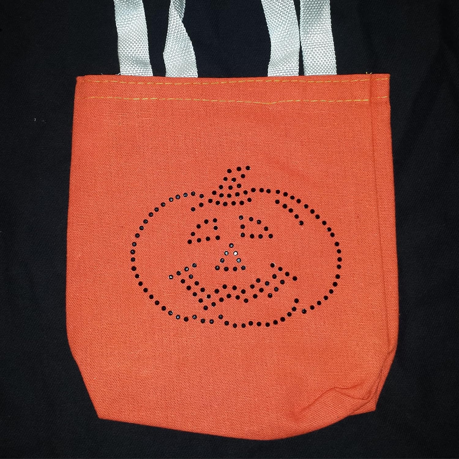 Rhinestone Genie Pumpkin 5" Magnetic Rhinestone Template, Black