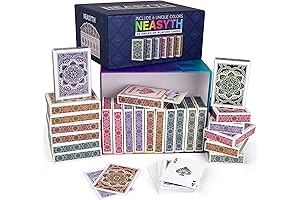 Playing Cards, Premium Deck of Cards 24 Pack, Nertz Card Game Box Set