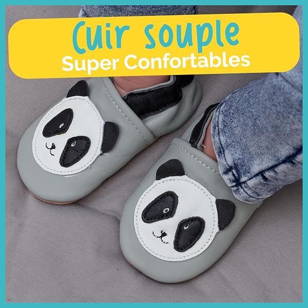 Juicy Bumbles Baby Shoes for Girls and Boys – Soft Leather Nursery Shoes with Non-Slip Sole – Leather Baby Shoes 0-6 Months to 3 Years - 2