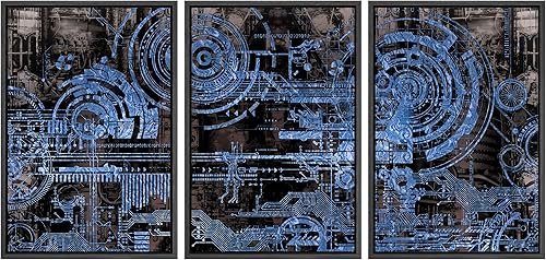 Miniatura 125 de 3 paneles de lienzos para pared wall26 Obra de arte -