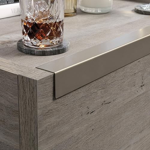 Miniatura 7 de Sauder Manhattan Gate Square Coffee Table, Mystic Oak, 2 Drawers, Modern Farmhouse