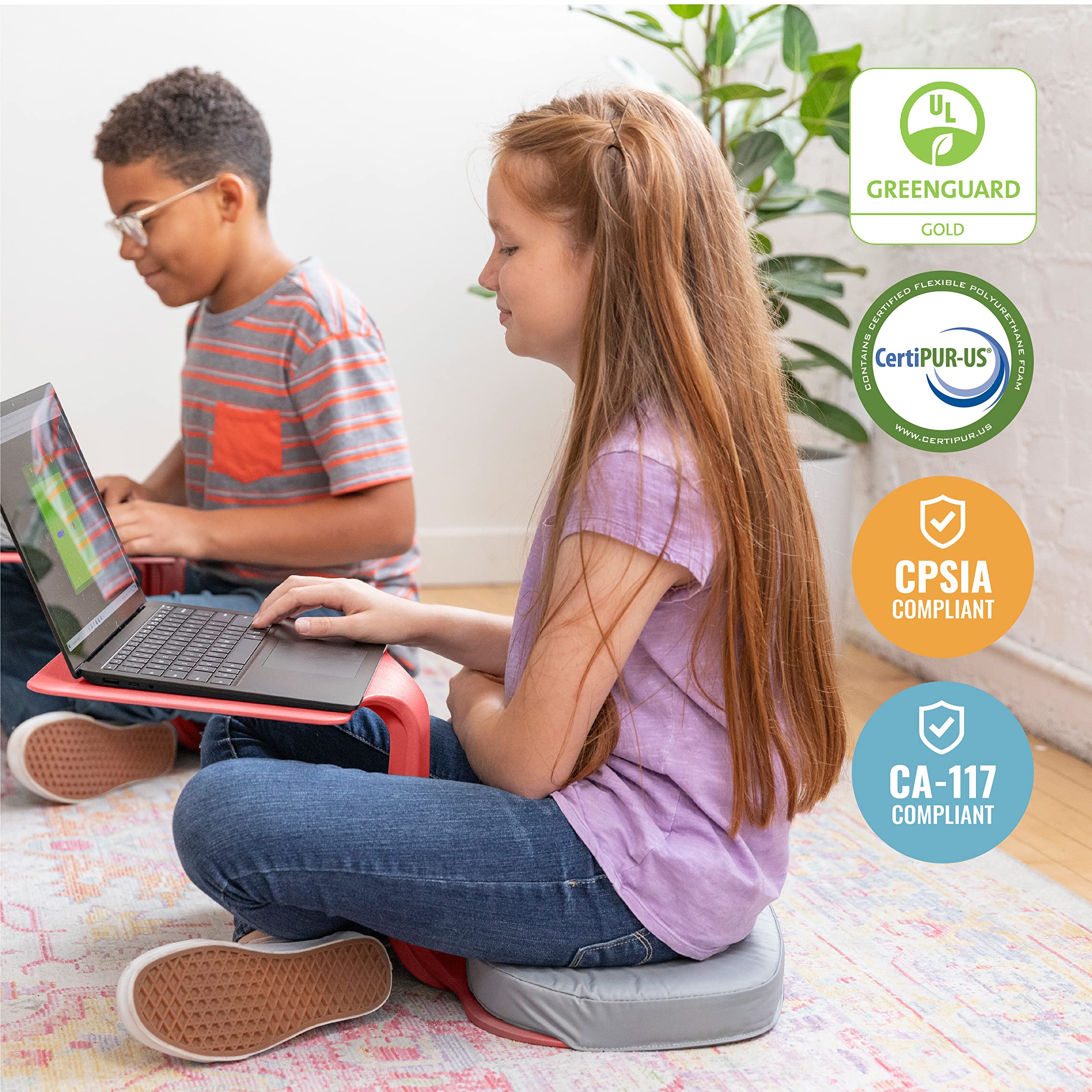 ECR4Kids The Surf ポータブル ラップデスク＆サーフクッション Amazon.co.jp: ECR4Kids The Surf ポータブル ラップデスク クッション