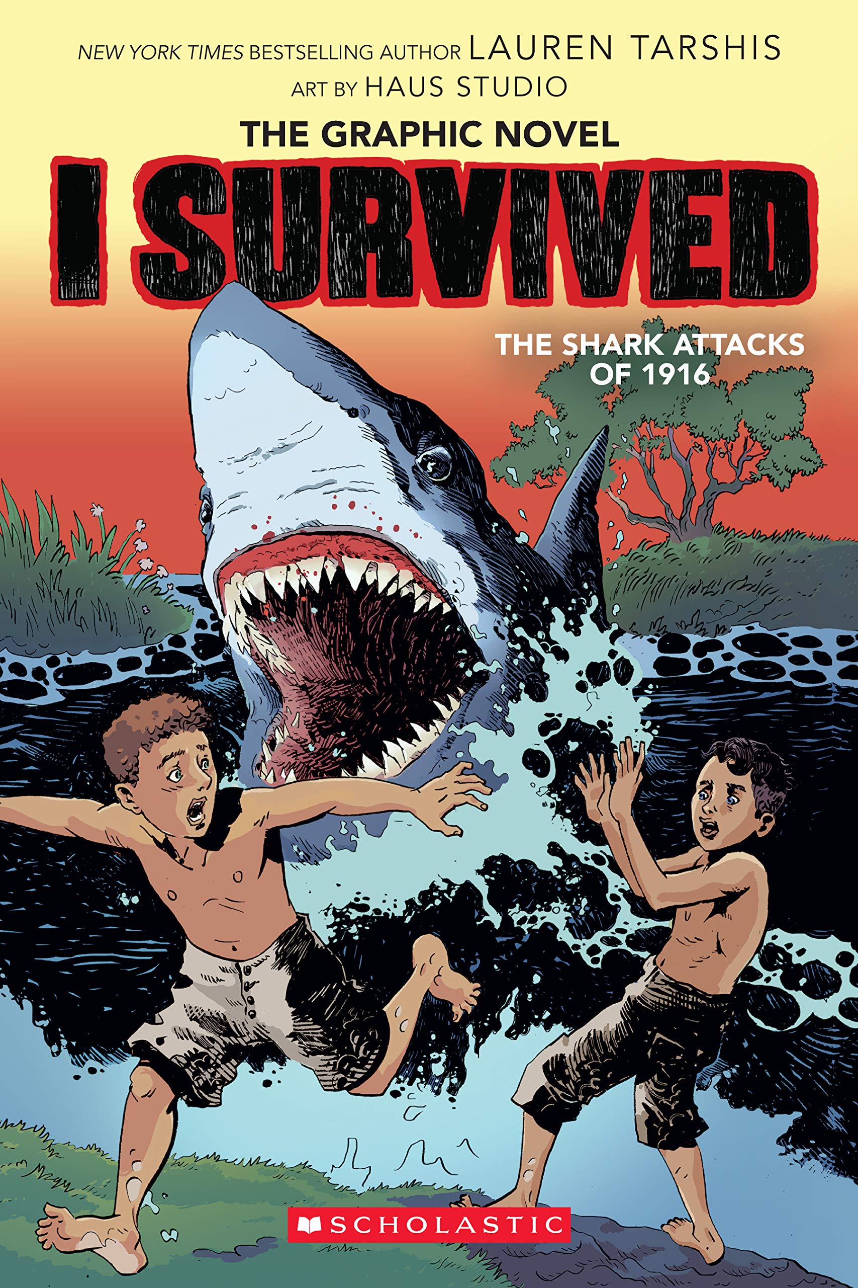 I Survived the Shark Attacks of 1916: A Graphic Novel (I Survived Graphic Novel #2) (I Survived Graphix)