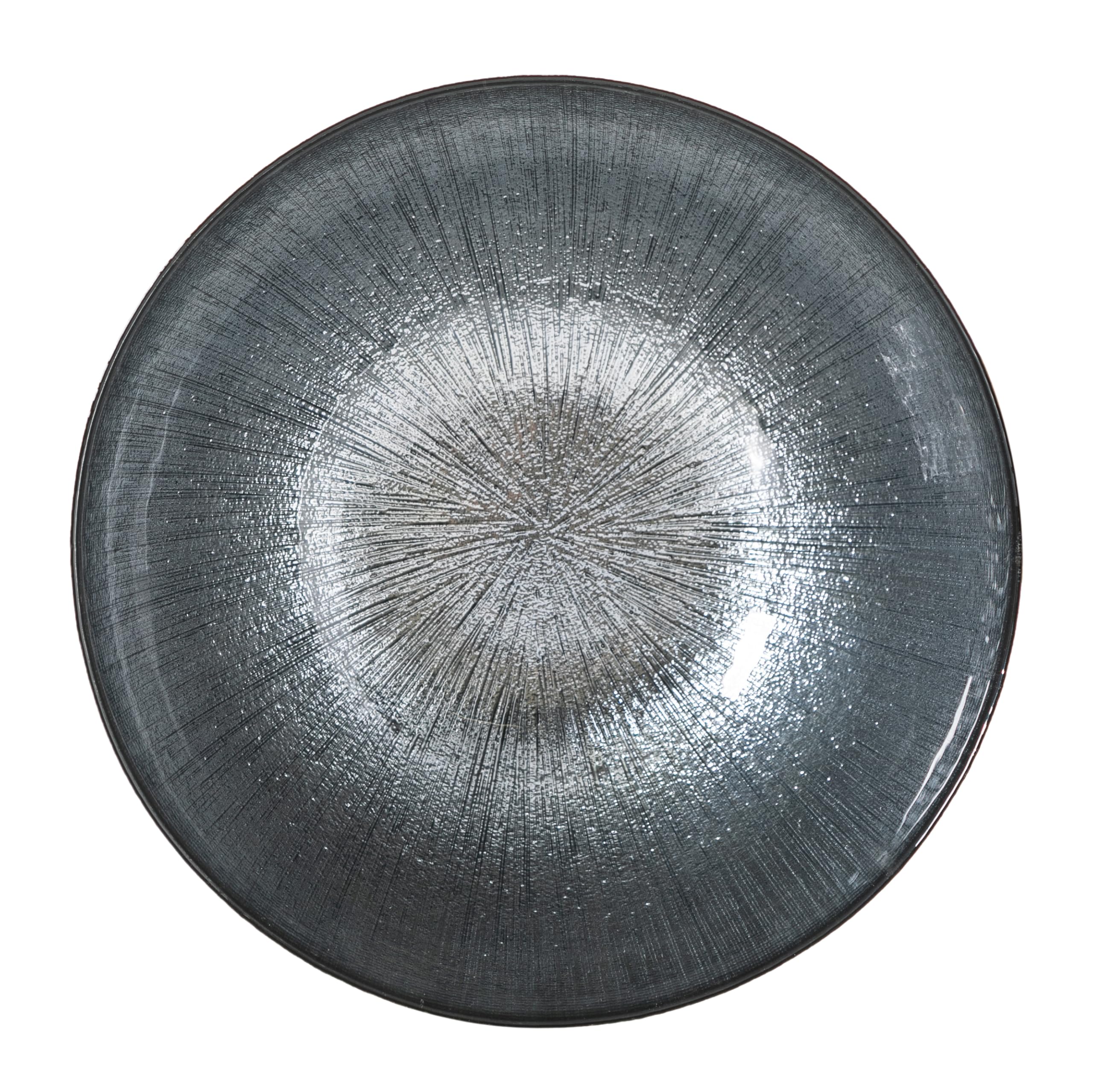 Silver Derin Dekoratif Kase 28 cm