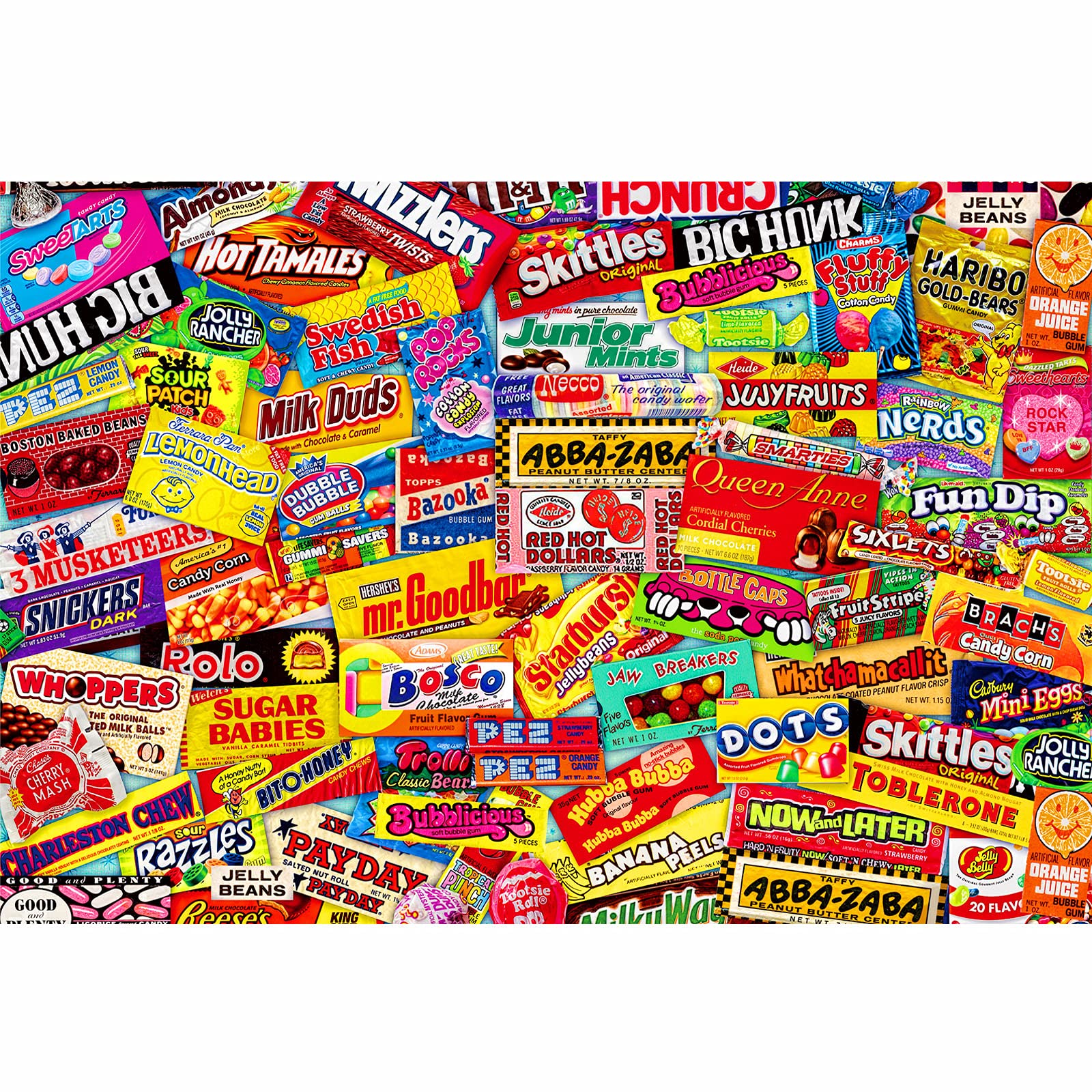 Jigsaw Puzzles For Adults 1000 Piece Jigsaws Puzzles 1000 Piece Puzzles For Adults Kids Crazy Candy Puzzle Games Toys Gift for Home Decoration (29.5"x 19.7")
