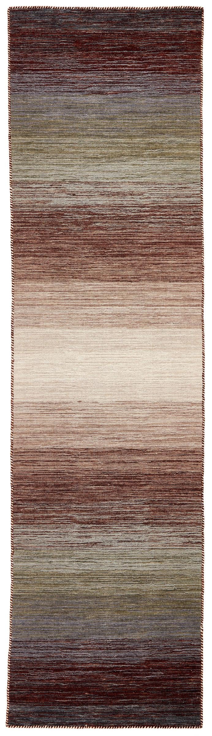 Tapis de course Kilim Horizon 79x301 cm idéal pour illuminer un long couloir