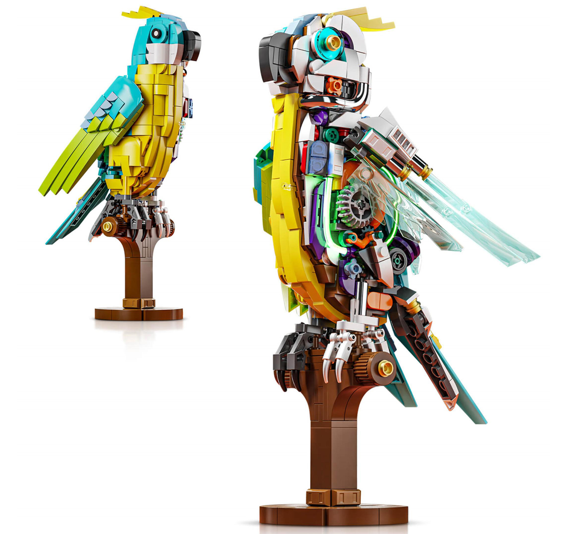 Amazon.com: Finger Rock Creator Parrot Building Set, Ideas