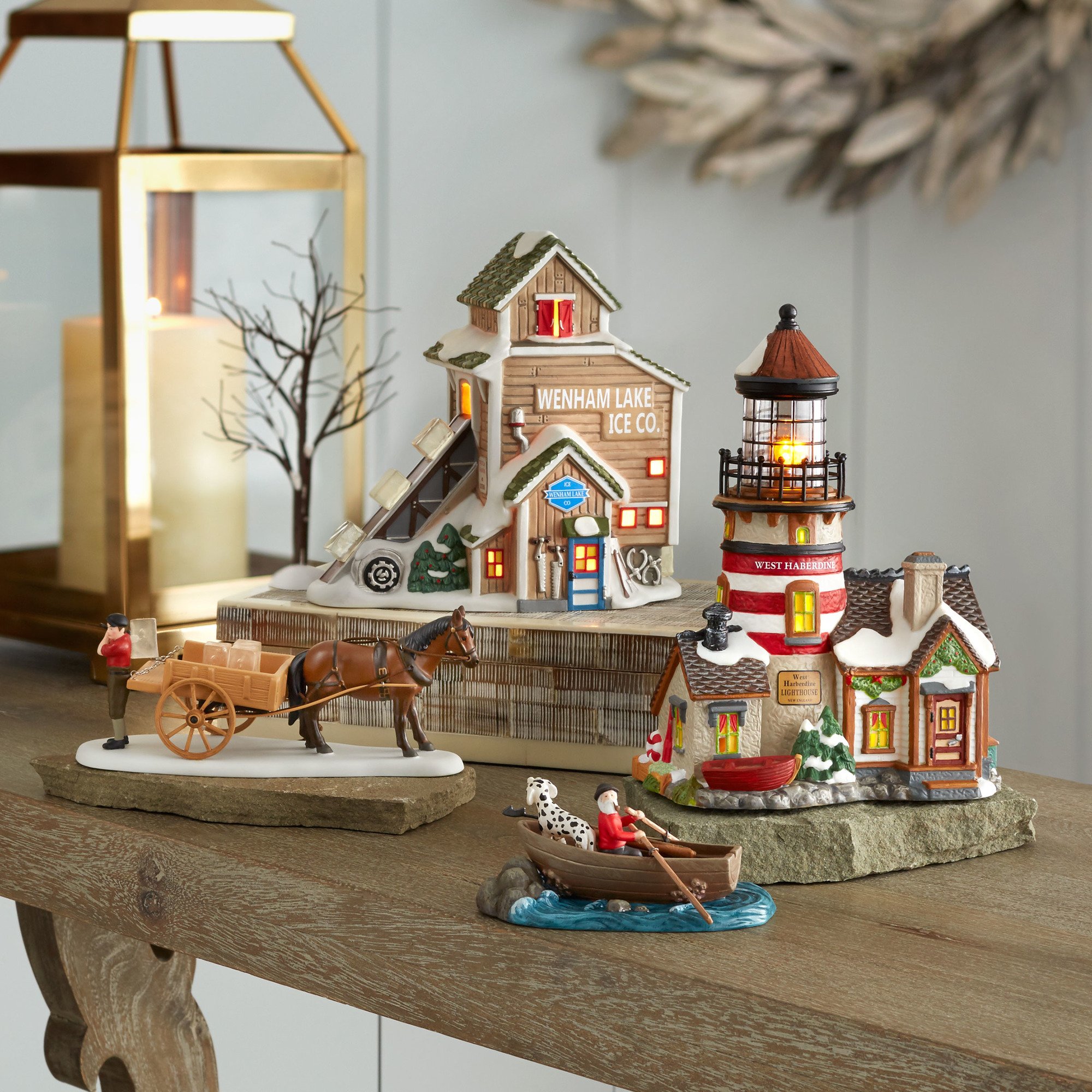 Amazon.com: Department 56 New England Village West Haberdine