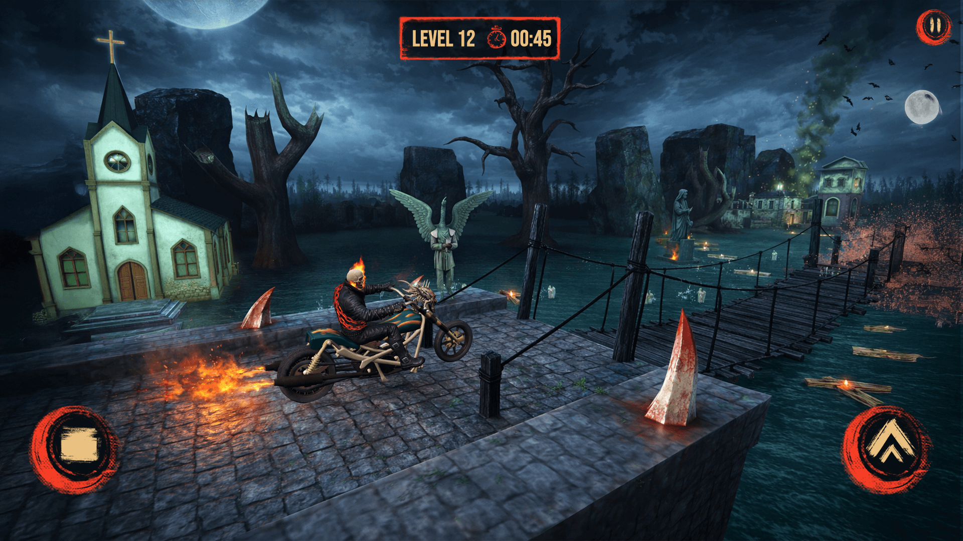Deadly Rider Mobile Game Devil Rider: Motorcycle Racing & Survival Bike Game – Race, Dodge ...