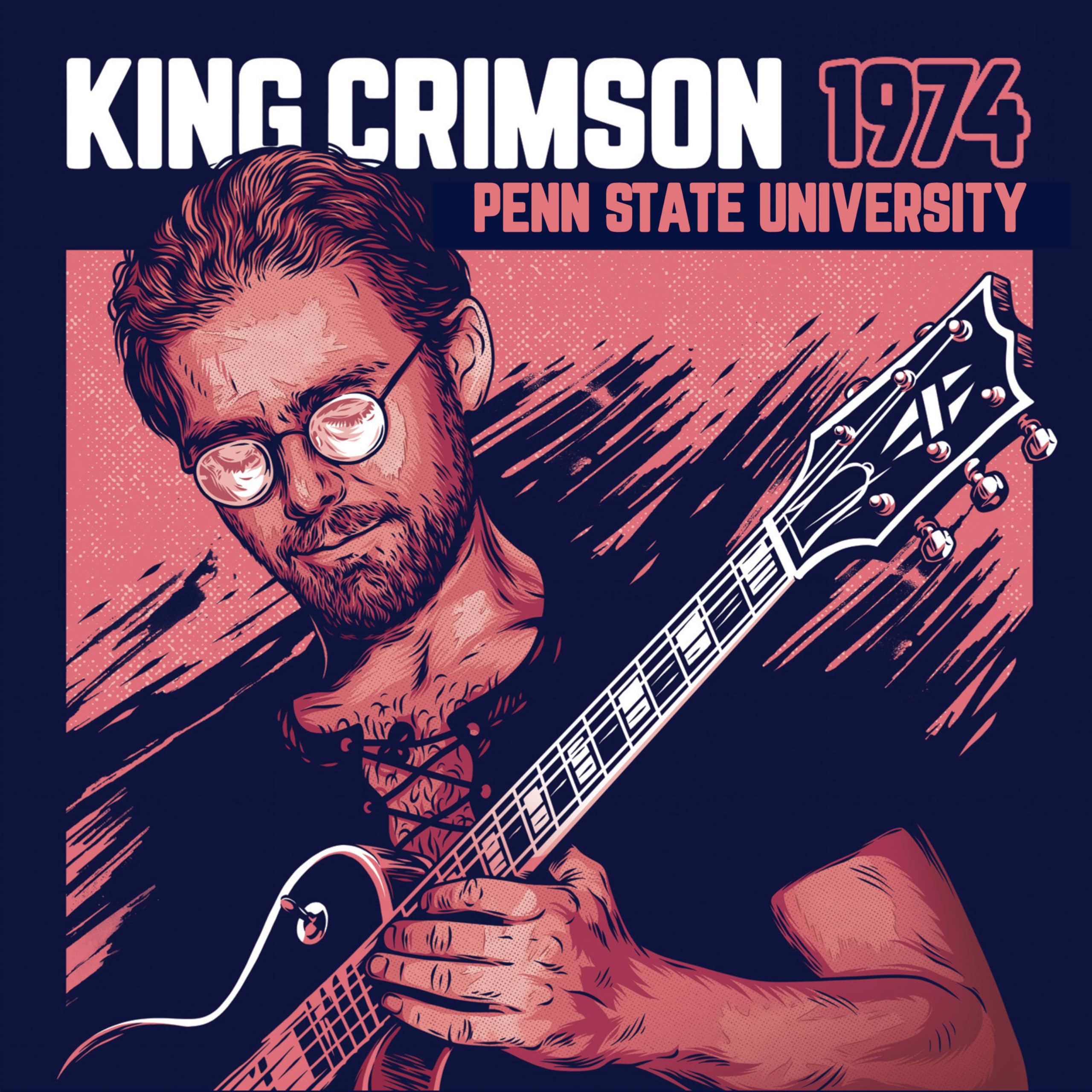 King Crimson at Penn State Uni 29 June, 1974