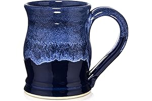 Handmade 20oz Barrel Ceramic Coffee Mug