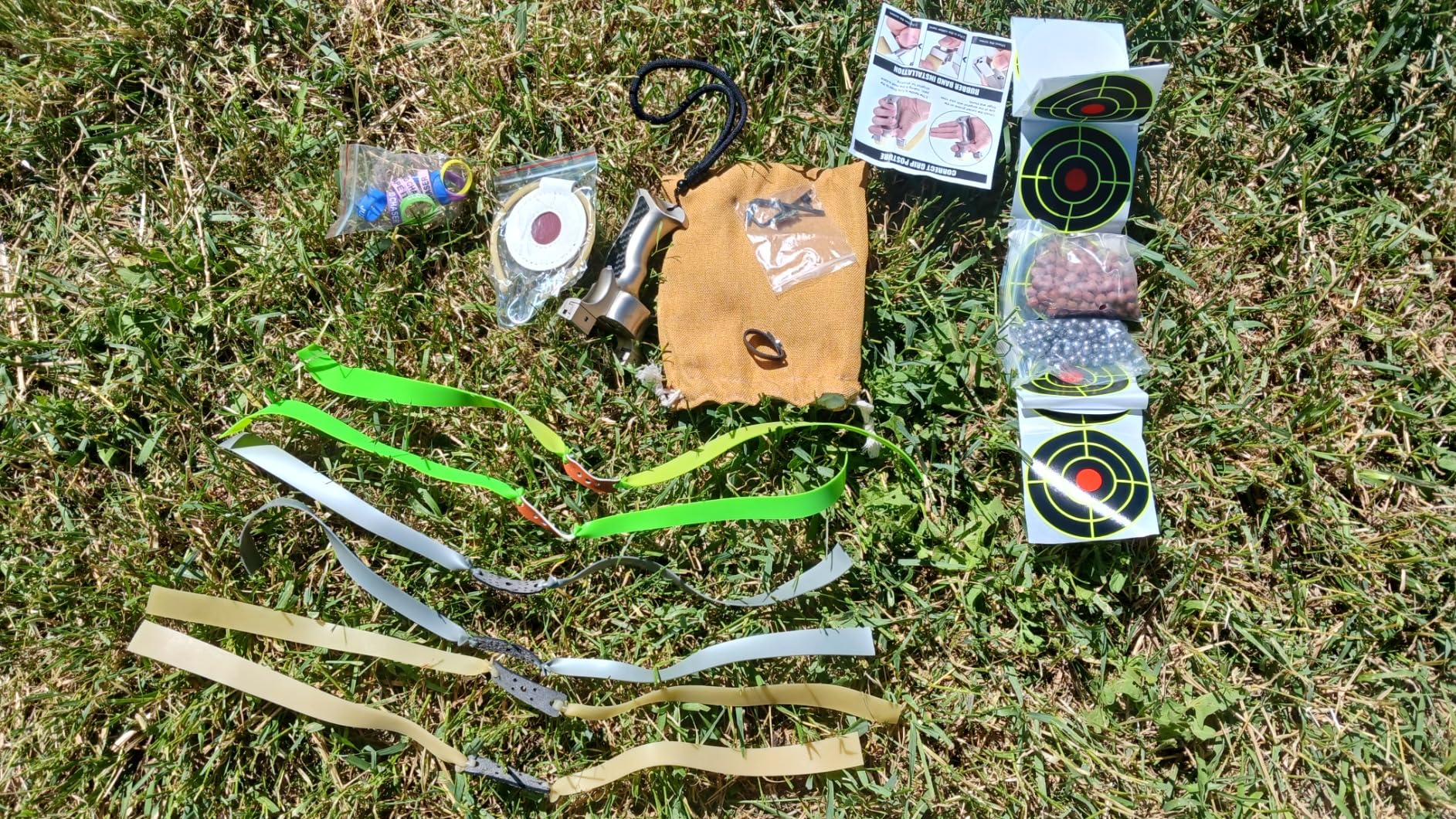 Catch&Hunt Slingshot Professional Outdoor Hunting Metal Slingshot