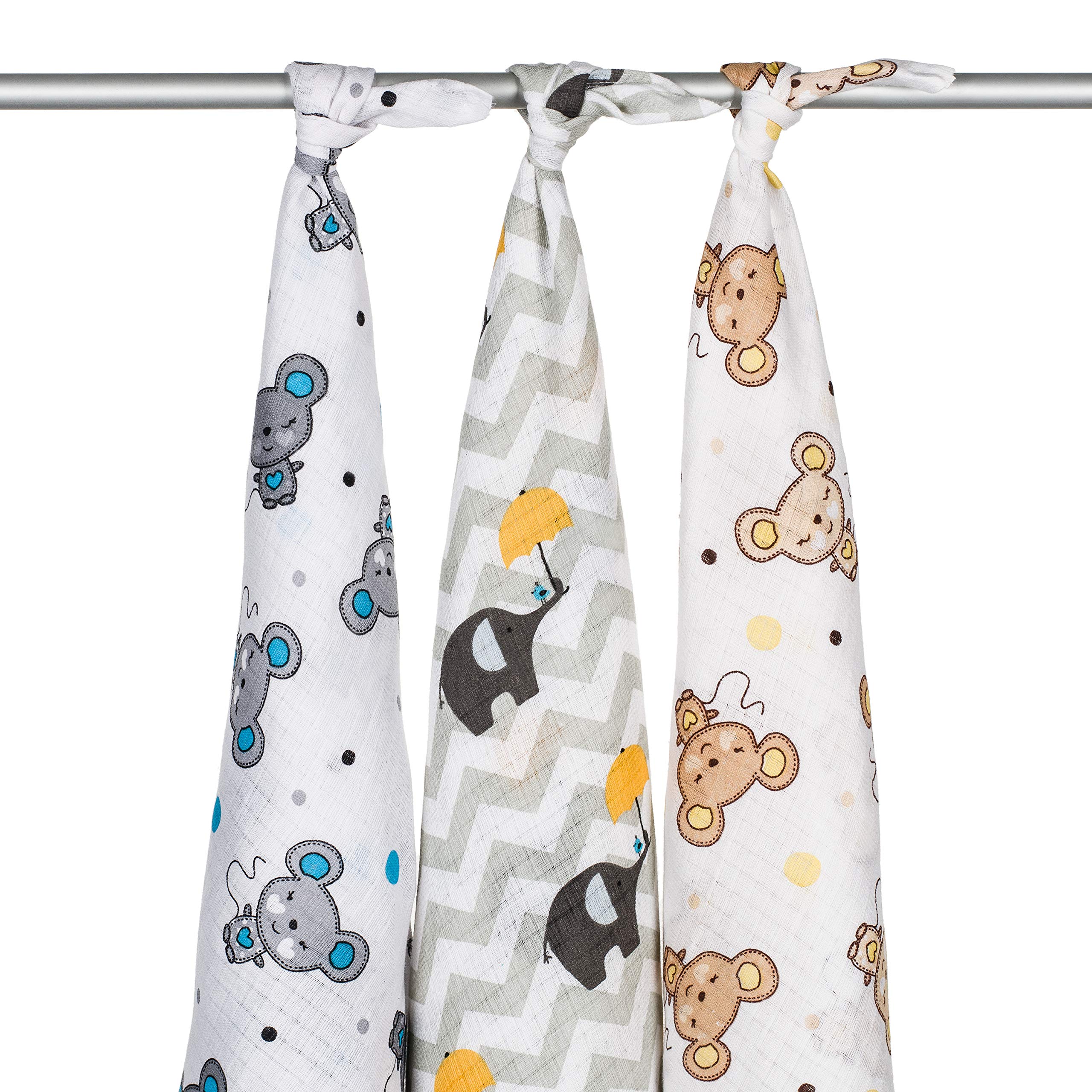 baby boy muslin squares